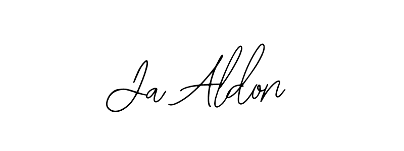 Ja Aldon stylish signature style. Best Handwritten Sign (Bearetta-2O07w) for my name. Handwritten Signature Collection Ideas for my name Ja Aldon. Ja Aldon signature style 12 images and pictures png