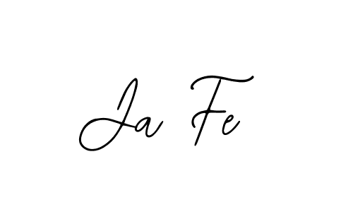 Ja Fe stylish signature style. Best Handwritten Sign (Bearetta-2O07w) for my name. Handwritten Signature Collection Ideas for my name Ja Fe. Ja Fe signature style 12 images and pictures png