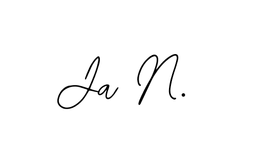 It looks lik you need a new signature style for name Ja N.. Design unique handwritten (Bearetta-2O07w) signature with our free signature maker in just a few clicks. Ja N. signature style 12 images and pictures png