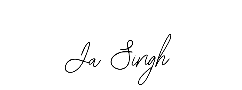 Also You can easily find your signature by using the search form. We will create Ja Singh name handwritten signature images for you free of cost using Bearetta-2O07w sign style. Ja Singh signature style 12 images and pictures png