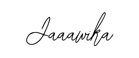 A sleek calligraphic signature for name Jaaawika utilizing Bearetta-2O07w styling. Great for adding personal signatures to photos and art. Jaaawika signature style 12 images and pictures png