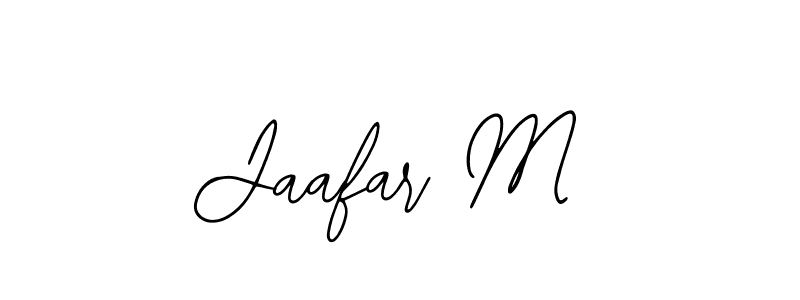 Also You can easily find your signature by using the search form. We will create Jaafar M name handwritten signature images for you free of cost using Bearetta-2O07w sign style. Jaafar M signature style 12 images and pictures png