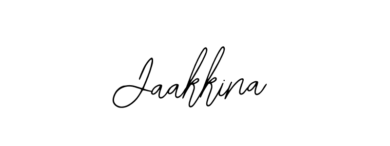 Make a beautiful signature design for name Jaakkina. With this signature (Bearetta-2O07w) style, you can create a handwritten signature for free. Jaakkina signature style 12 images and pictures png