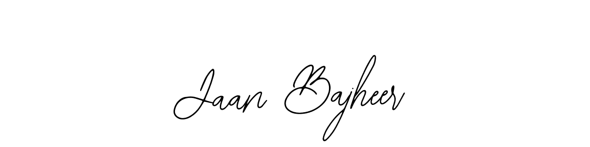Design your own signature with our free online signature maker. With this signature software, you can create a handwritten (Bearetta-2O07w) signature for name Jaan Bajheer. Jaan Bajheer signature style 12 images and pictures png
