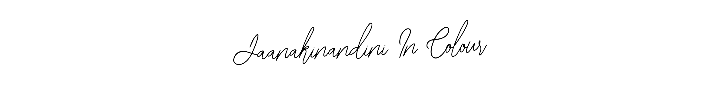 if you are searching for the best signature style for your name Jaanakinandini In Colour. so please give up your signature search. here we have designed multiple signature styles  using Bearetta-2O07w. Jaanakinandini In Colour signature style 12 images and pictures png