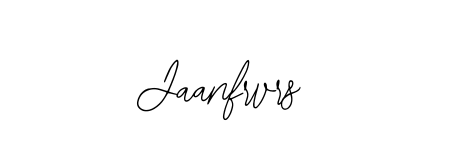 Similarly Bearetta-2O07w is the best handwritten signature design. Signature creator online .You can use it as an online autograph creator for name Jaanfrvrs. Jaanfrvrs signature style 12 images and pictures png