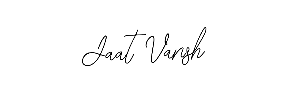 Make a beautiful signature design for name Jaat Vansh. Use this online signature maker to create a handwritten signature for free. Jaat Vansh signature style 12 images and pictures png