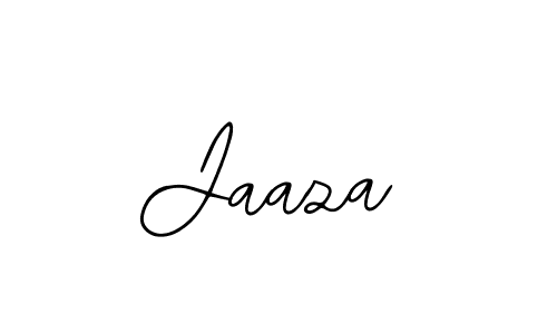 Design your own signature with our free online signature maker. With this signature software, you can create a handwritten (Bearetta-2O07w) signature for name Jaaza. Jaaza signature style 12 images and pictures png