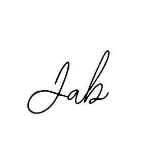 It looks lik you need a new signature style for name Jab. Design unique handwritten (Bearetta-2O07w) signature with our free signature maker in just a few clicks. Jab signature style 12 images and pictures png