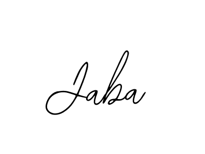 Design your own signature with our free online signature maker. With this signature software, you can create a handwritten (Bearetta-2O07w) signature for name Jaba. Jaba signature style 12 images and pictures png