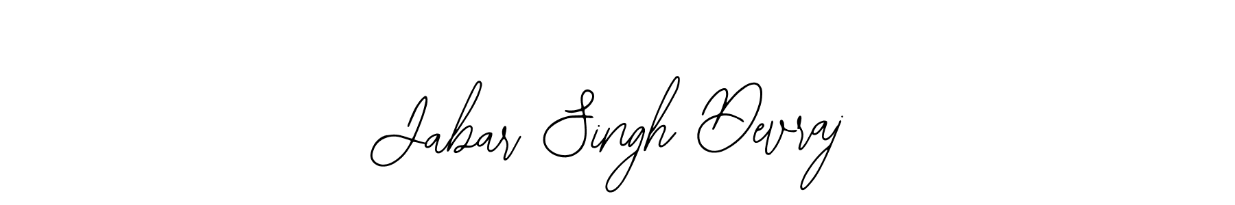 Bearetta-2O07w is a professional signature style that is perfect for those who want to add a touch of class to their signature. It is also a great choice for those who want to make their signature more unique. Get Jabar Singh Devraj name to fancy signature for free. Jabar Singh Devraj signature style 12 images and pictures png