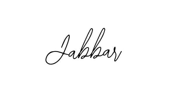 You should practise on your own different ways (Bearetta-2O07w) to write your name (Jabbar) in signature. don't let someone else do it for you. Jabbar signature style 12 images and pictures png