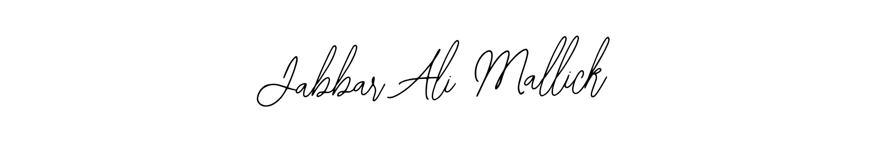 Also we have Jabbar Ali Mallick name is the best signature style. Create professional handwritten signature collection using Bearetta-2O07w autograph style. Jabbar Ali Mallick signature style 12 images and pictures png