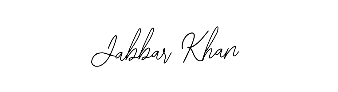 Jabbar Khan stylish signature style. Best Handwritten Sign (Bearetta-2O07w) for my name. Handwritten Signature Collection Ideas for my name Jabbar Khan. Jabbar Khan signature style 12 images and pictures png