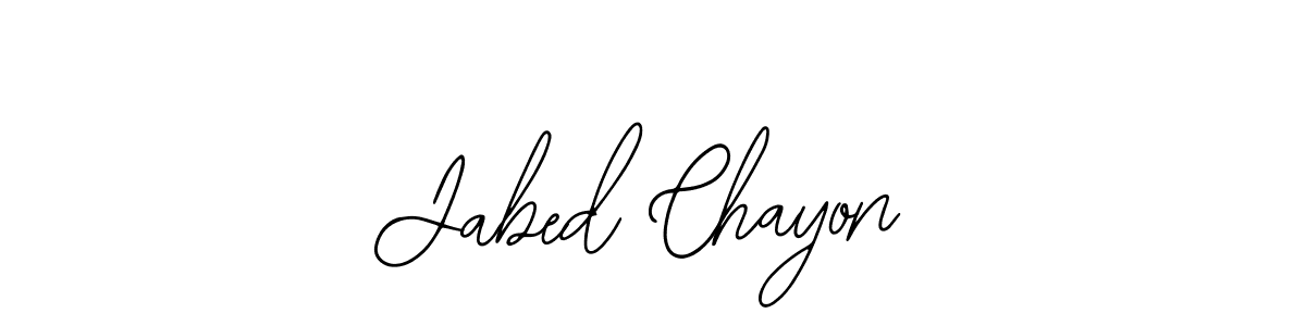 Make a beautiful signature design for name Jabed Chayon. With this signature (Bearetta-2O07w) style, you can create a handwritten signature for free. Jabed Chayon signature style 12 images and pictures png