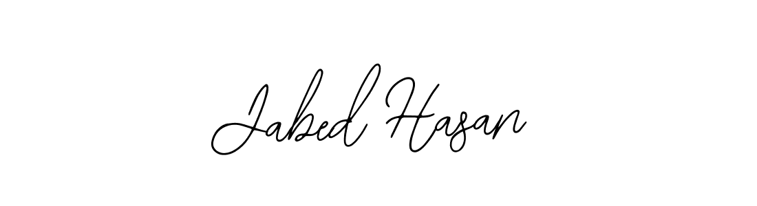 How to Draw Jabed Hasan signature style? Bearetta-2O07w is a latest design signature styles for name Jabed Hasan. Jabed Hasan signature style 12 images and pictures png