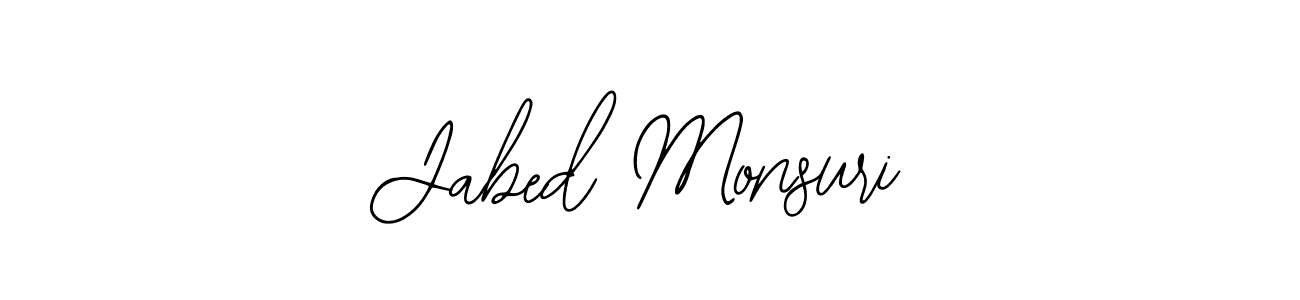 Make a beautiful signature design for name Jabed Monsuri. Use this online signature maker to create a handwritten signature for free. Jabed Monsuri signature style 12 images and pictures png