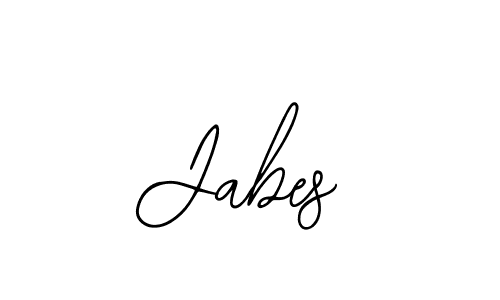 How to make Jabes name signature. Use Bearetta-2O07w style for creating short signs online. This is the latest handwritten sign. Jabes signature style 12 images and pictures png