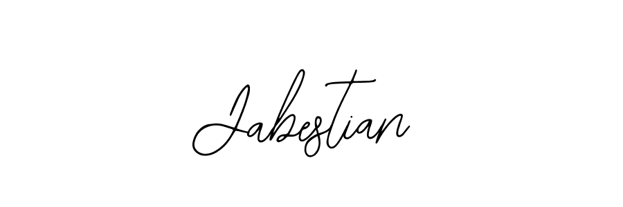 The best way (Bearetta-2O07w) to make a short signature is to pick only two or three words in your name. The name Jabestian include a total of six letters. For converting this name. Jabestian signature style 12 images and pictures png