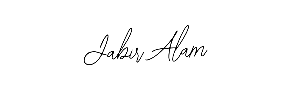 The best way (Bearetta-2O07w) to make a short signature is to pick only two or three words in your name. The name Jabir Alam include a total of six letters. For converting this name. Jabir Alam signature style 12 images and pictures png