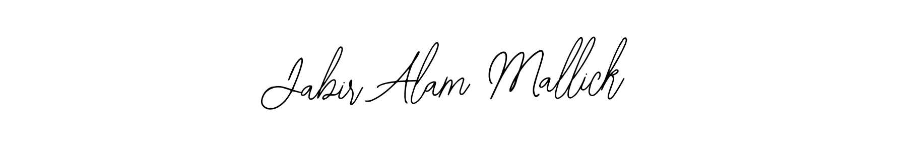 Also we have Jabir Alam Mallick name is the best signature style. Create professional handwritten signature collection using Bearetta-2O07w autograph style. Jabir Alam Mallick signature style 12 images and pictures png