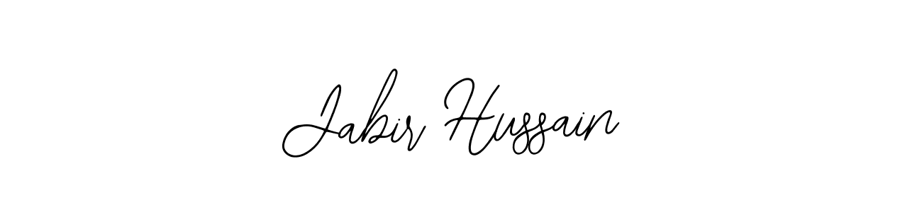 Make a beautiful signature design for name Jabir Hussain. With this signature (Bearetta-2O07w) style, you can create a handwritten signature for free. Jabir Hussain signature style 12 images and pictures png