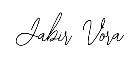 Practice writing Jabir Vora with the flow of Bearetta-2O07w lettering. A fantastic source of inspiration for developing your personal signature style. Jabir Vora signature style 12 images and pictures png