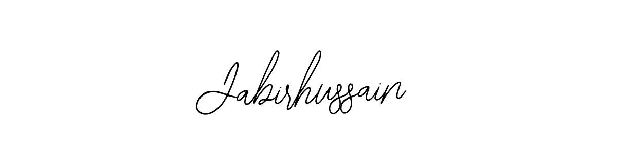 You should practise on your own different ways (Bearetta-2O07w) to write your name (Jabirhussain) in signature. don't let someone else do it for you. Jabirhussain signature style 12 images and pictures png