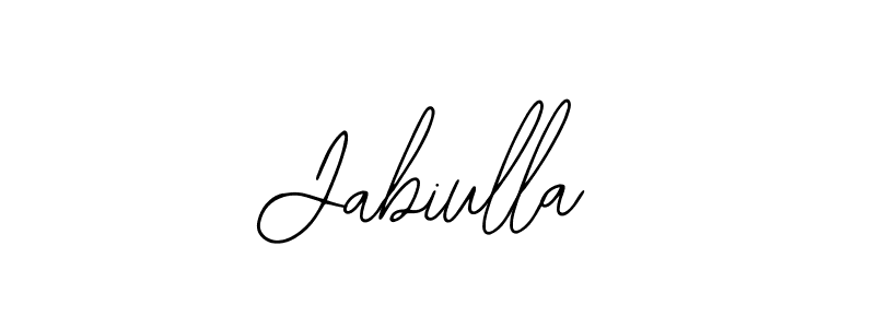 Also we have Jabiulla name is the best signature style. Create professional handwritten signature collection using Bearetta-2O07w autograph style. Jabiulla signature style 12 images and pictures png