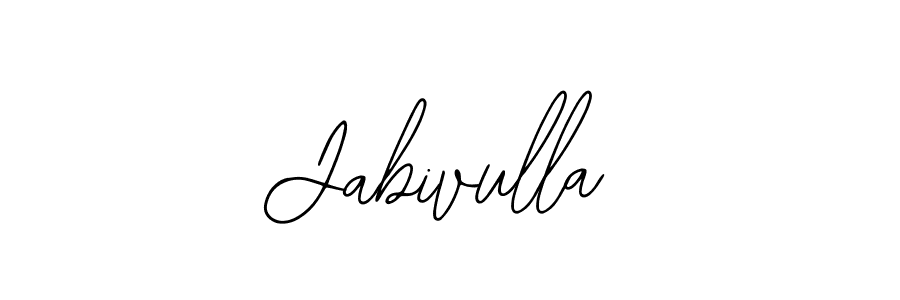 Create a beautiful signature design for name Jabivulla. With this signature (Bearetta-2O07w) fonts, you can make a handwritten signature for free. Jabivulla signature style 12 images and pictures png