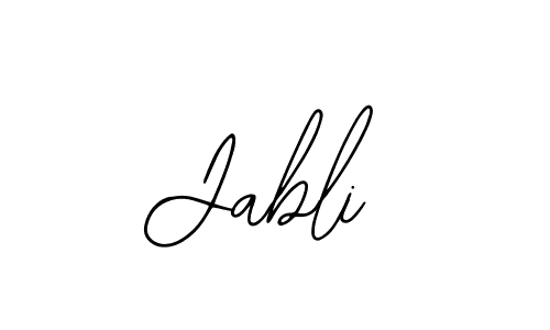 Create a beautiful signature design for name Jabli. With this signature (Bearetta-2O07w) fonts, you can make a handwritten signature for free. Jabli signature style 12 images and pictures png