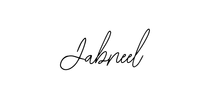 Also You can easily find your signature by using the search form. We will create Jabneel name handwritten signature images for you free of cost using Bearetta-2O07w sign style. Jabneel signature style 12 images and pictures png