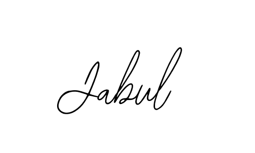 Similarly Bearetta-2O07w is the best handwritten signature design. Signature creator online .You can use it as an online autograph creator for name Jabul. Jabul signature style 12 images and pictures png