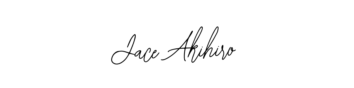 Bearetta-2O07w is a professional signature style that is perfect for those who want to add a touch of class to their signature. It is also a great choice for those who want to make their signature more unique. Get Jace Akihiro name to fancy signature for free. Jace Akihiro signature style 12 images and pictures png