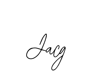 Jacg stylish signature style. Best Handwritten Sign (Bearetta-2O07w) for my name. Handwritten Signature Collection Ideas for my name Jacg. Jacg signature style 12 images and pictures png