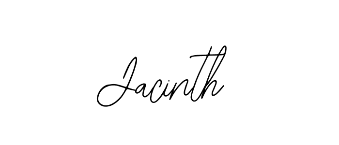 Make a beautiful signature design for name Jacinth. Use this online signature maker to create a handwritten signature for free. Jacinth signature style 12 images and pictures png