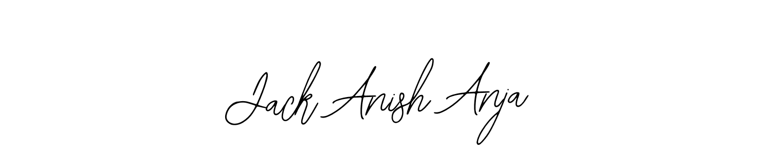 Jack Anish Anja stylish signature style. Best Handwritten Sign (Bearetta-2O07w) for my name. Handwritten Signature Collection Ideas for my name Jack Anish Anja. Jack Anish Anja signature style 12 images and pictures png