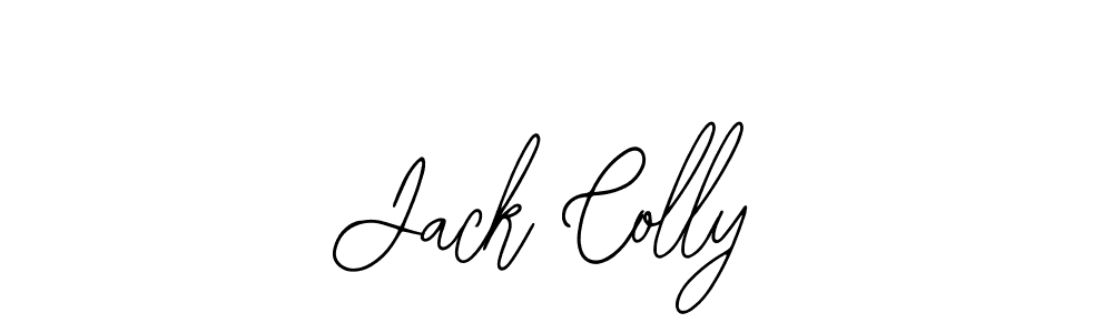 You should practise on your own different ways (Bearetta-2O07w) to write your name (Jack Colly) in signature. don't let someone else do it for you. Jack Colly signature style 12 images and pictures png
