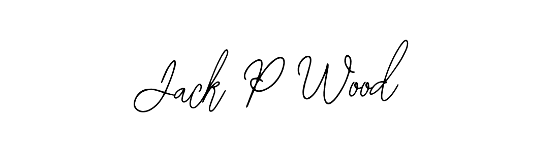 Jack P Wood stylish signature style. Best Handwritten Sign (Bearetta-2O07w) for my name. Handwritten Signature Collection Ideas for my name Jack P Wood. Jack P Wood signature style 12 images and pictures png