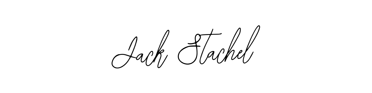 How to make Jack Stachel name signature. Use Bearetta-2O07w style for creating short signs online. This is the latest handwritten sign. Jack Stachel signature style 12 images and pictures png
