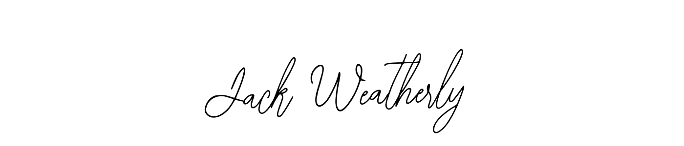 Also You can easily find your signature by using the search form. We will create Jack Weatherly name handwritten signature images for you free of cost using Bearetta-2O07w sign style. Jack Weatherly signature style 12 images and pictures png