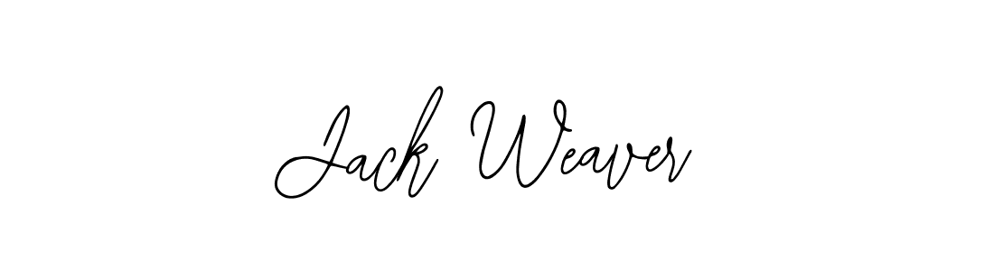 Use a signature maker to create a handwritten signature online. With this signature software, you can design (Bearetta-2O07w) your own signature for name Jack Weaver. Jack Weaver signature style 12 images and pictures png