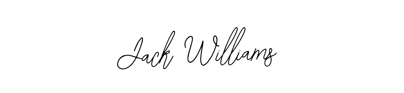 Best and Professional Signature Style for Jack Williams. Bearetta-2O07w Best Signature Style Collection. Jack Williams signature style 12 images and pictures png