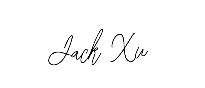 Use a signature maker to create a handwritten signature online. With this signature software, you can design (Bearetta-2O07w) your own signature for name Jack Xu. Jack Xu signature style 12 images and pictures png