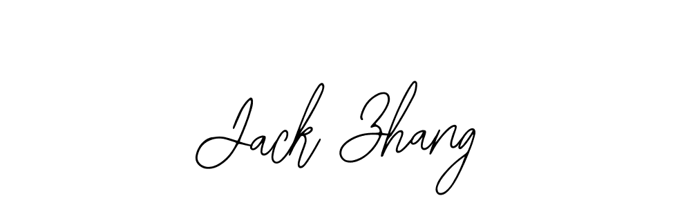 How to make Jack Zhang signature? Bearetta-2O07w is a professional autograph style. Create handwritten signature for Jack Zhang name. Jack Zhang signature style 12 images and pictures png