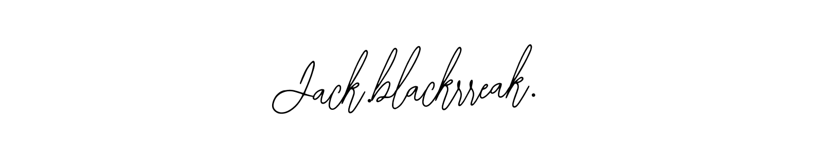 Jack.blackrreak. stylish signature style. Best Handwritten Sign (Bearetta-2O07w) for my name. Handwritten Signature Collection Ideas for my name Jack.blackrreak.. Jack.blackrreak. signature style 12 images and pictures png