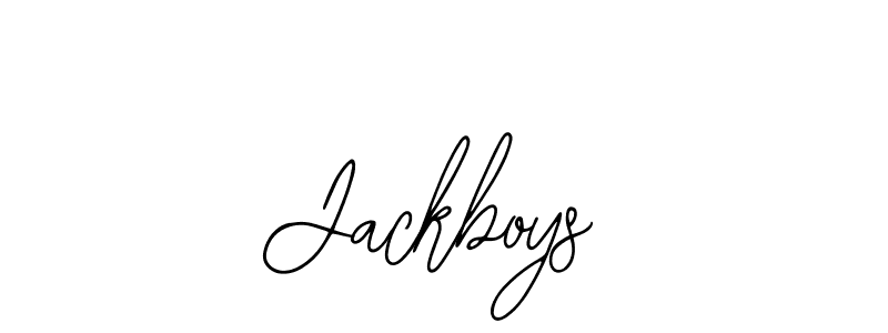 Jackboys stylish signature style. Best Handwritten Sign (Bearetta-2O07w) for my name. Handwritten Signature Collection Ideas for my name Jackboys. Jackboys signature style 12 images and pictures png