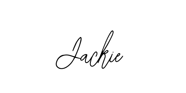 Use a signature maker to create a handwritten signature online. With this signature software, you can design (Bearetta-2O07w) your own signature for name Jackie. Jackie signature style 12 images and pictures png