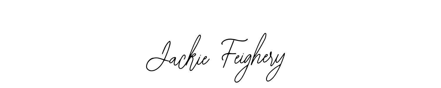 How to make Jackie Feighery signature? Bearetta-2O07w is a professional autograph style. Create handwritten signature for Jackie Feighery name. Jackie Feighery signature style 12 images and pictures png