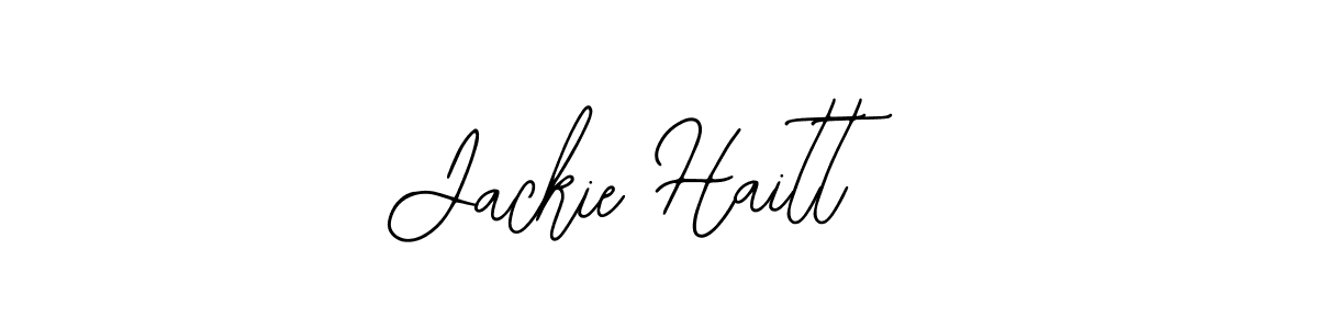 Also You can easily find your signature by using the search form. We will create Jackie Haitt name handwritten signature images for you free of cost using Bearetta-2O07w sign style. Jackie Haitt signature style 12 images and pictures png